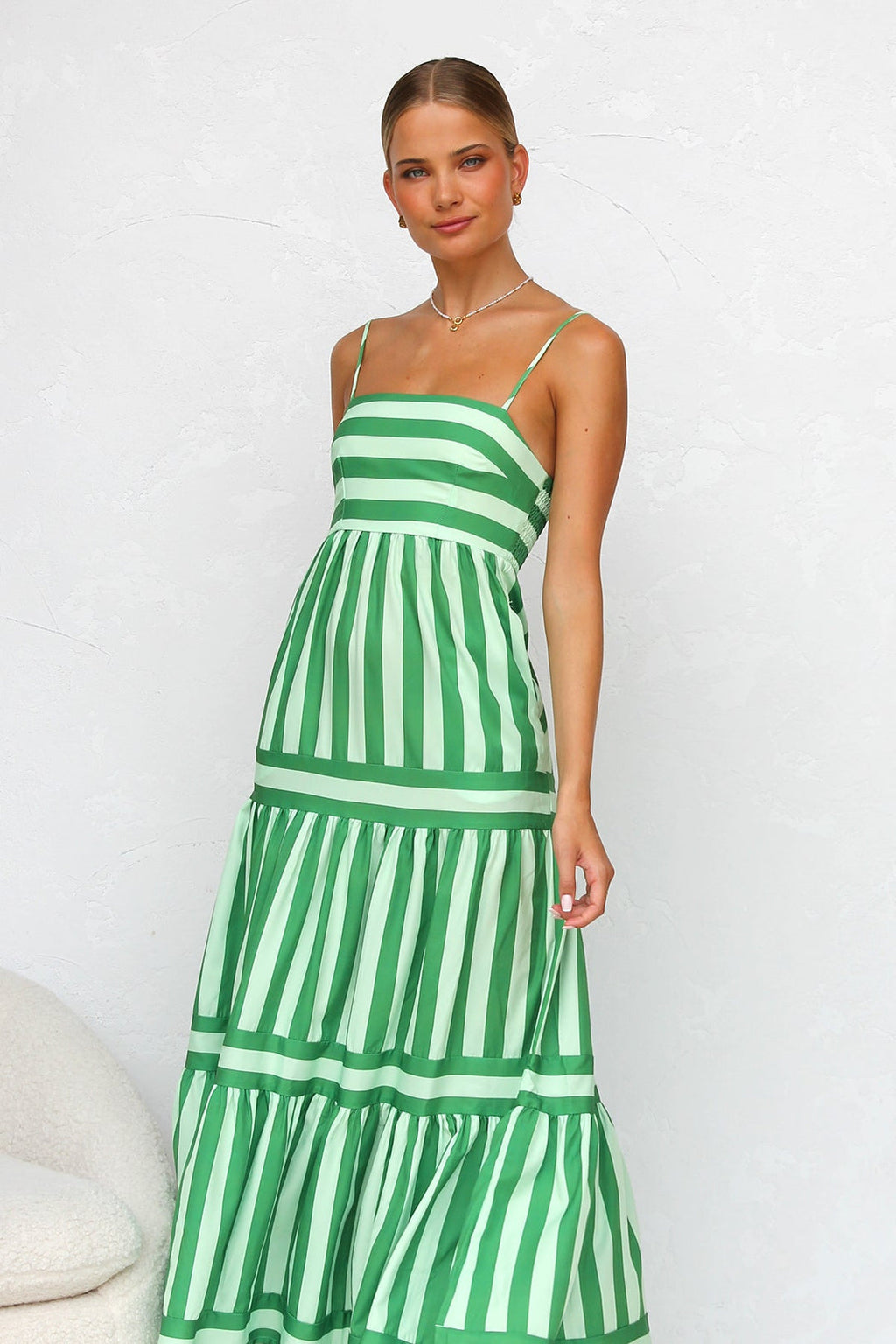 Yanela™ — Luchtige Zomerjurk met Spaghettibandjes