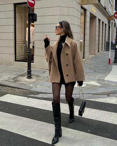 Lusmari - Oversized Wollen Jas