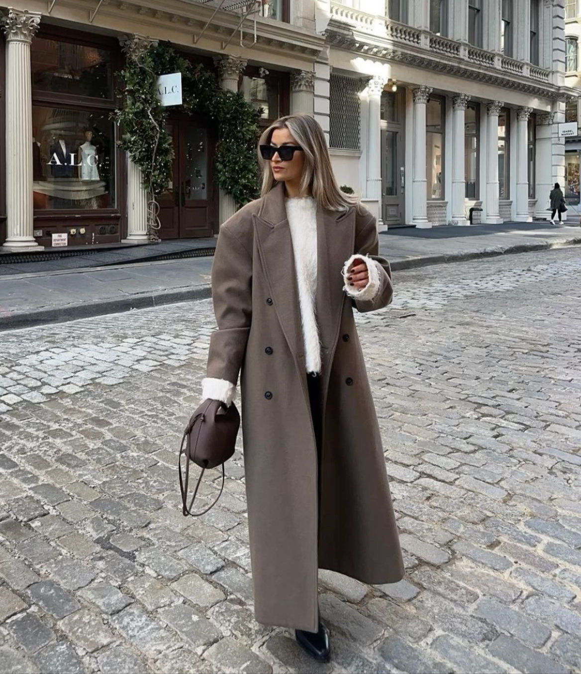 Elodie | Luxuriöser Oversized Mantel