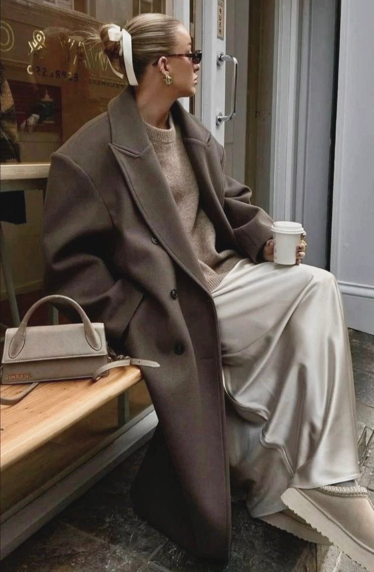 Elodie | Luxuriöser Oversized Mantel