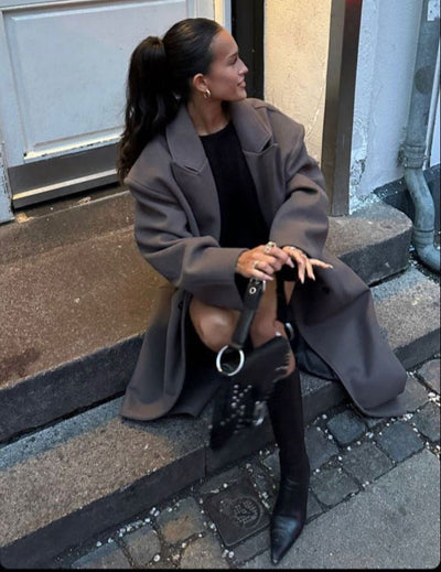 Elodie | Luxuriöser Oversized Mantel