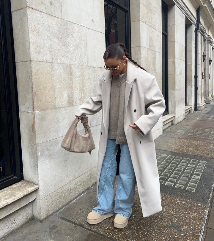 Elodie | Luxuriöser Oversized Mantel