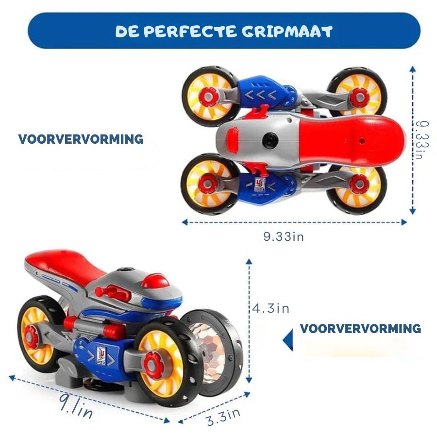 BeatMotorola™ - Electric motorcycle with lights