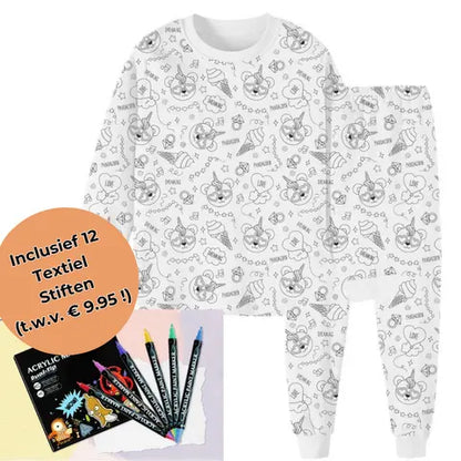LittleOnes™ | Inkleurbare Kinder Pyjama