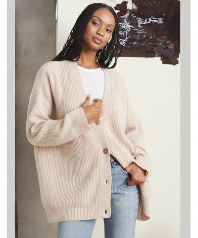 Kelly | Gerippte Button-Down-Weste für Damen