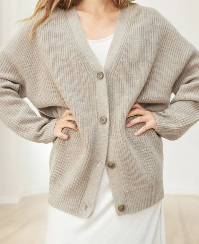 Kelly | Gerippte Button-Down-Weste für Damen