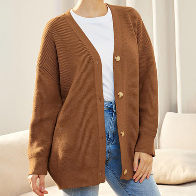 Kelly | Gerippte Button-Down-Weste für Damen