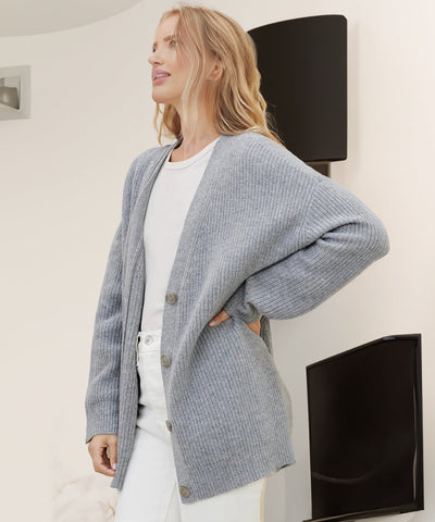Kelly | Gerippte Button-Down-Weste für Damen