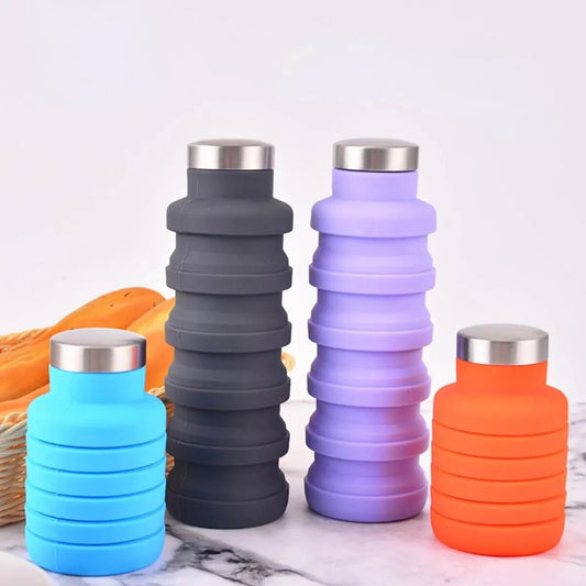 FlexiHydrate™ | Foldable Drinking Bottle for On the Go | 1+1 Free 