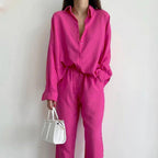 Paloma™ – Leinenset und Hose mit weitem Bein