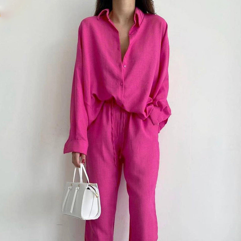 Paloma™ – Leinenset und Hose mit weitem Bein