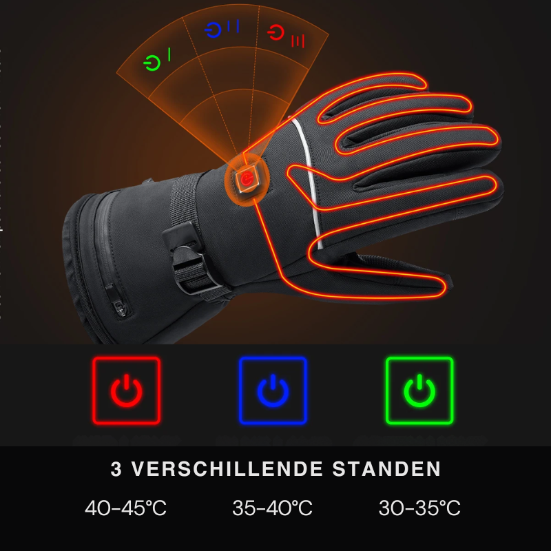 HeatFlex – Beheizte Handschuhe | 50% Rabatt