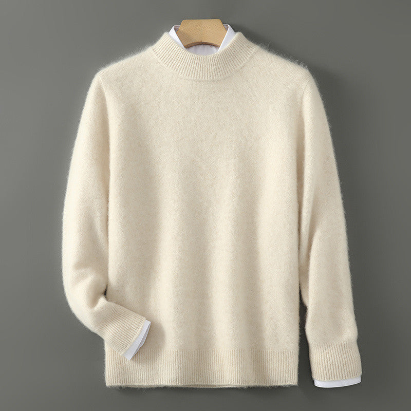 Louis Charpentier | Luxuriöser Herren-Wollpullover mit Fledermausärmeln 