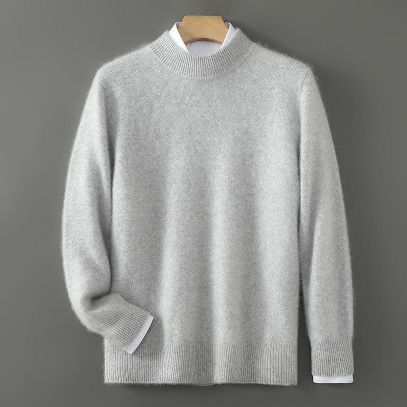 Louis Charpentier | Luxuriöser Herren-Wollpullover mit Fledermausärmeln 