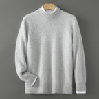 Louis Charpentier | Luxuriöser Herren-Wollpullover mit Fledermausärmeln 