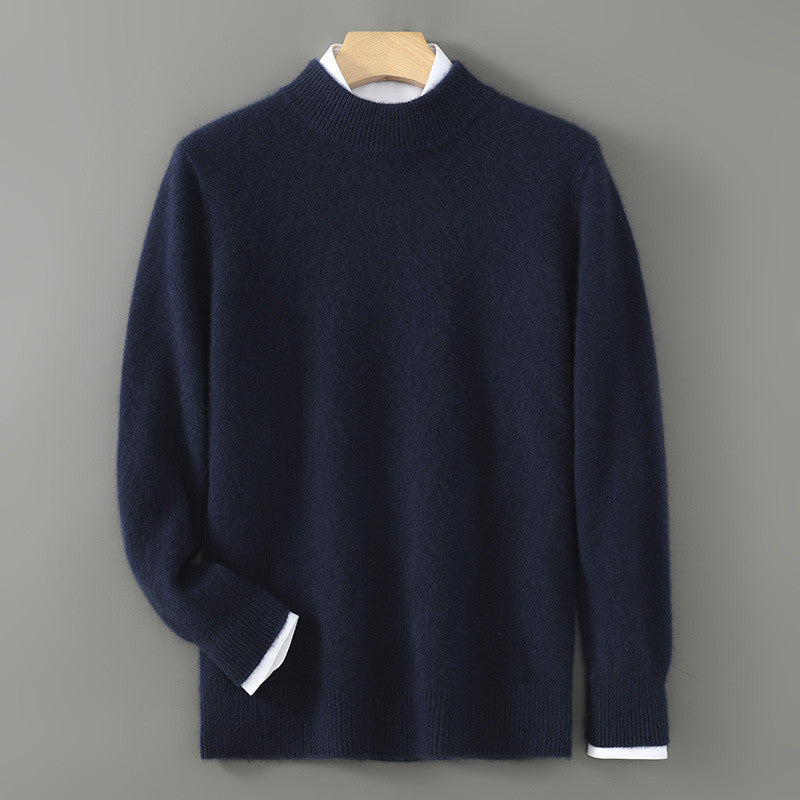 Louis Charpentier | Luxuriöser Herren-Wollpullover mit Fledermausärmeln 