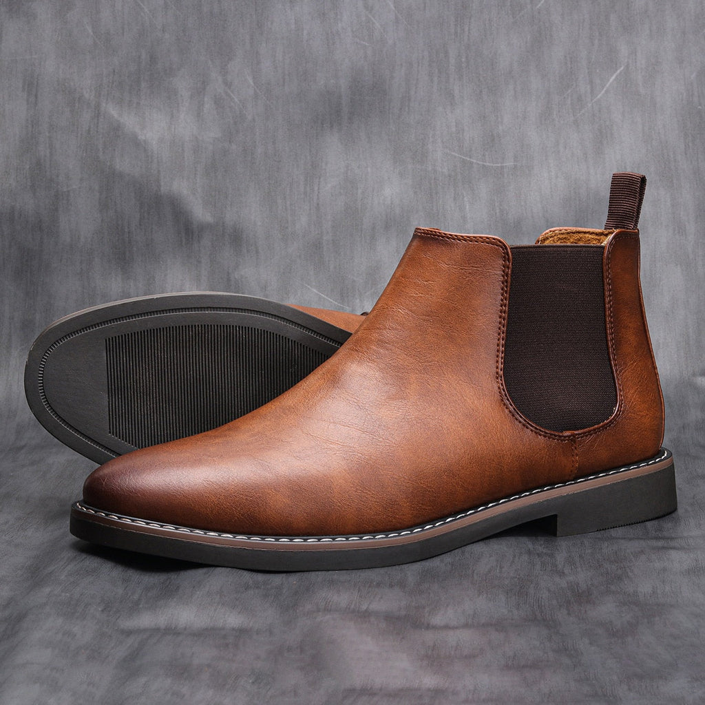 Luca Gerno | Leren Chelsea Boots Élégance