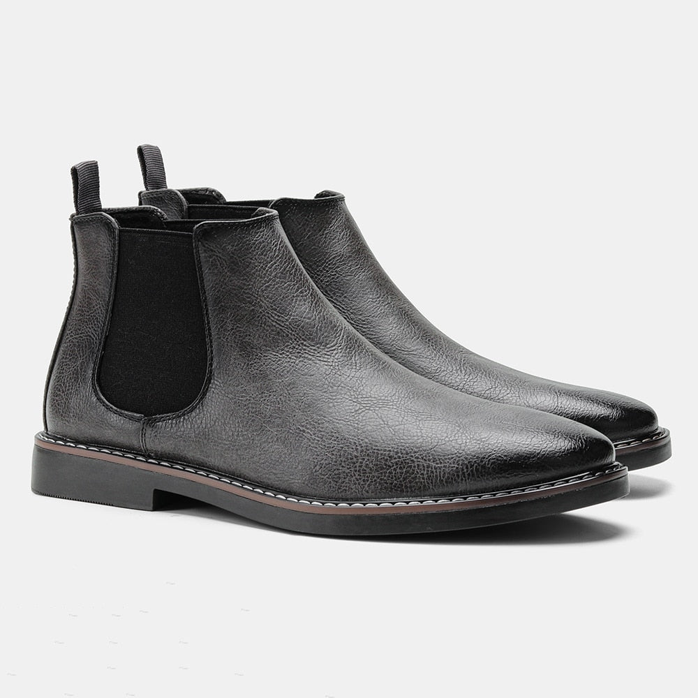 Luca Gerno | Leren Chelsea Boots Élégance