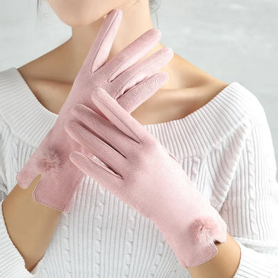 Elegante Dames Handschoenen | Warme Handschoenen met Stijlvol Kettingdetail