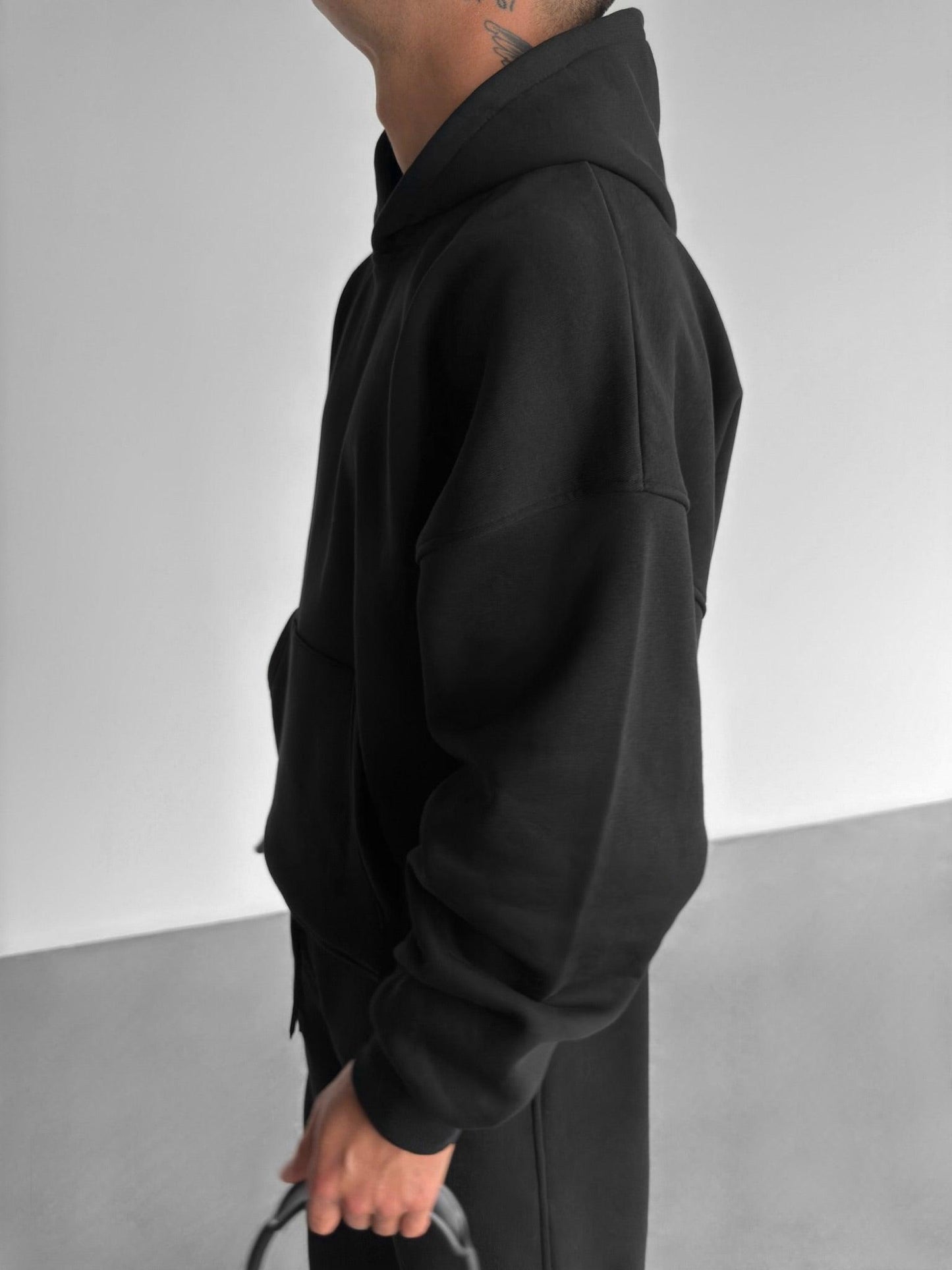 Normaly™ | Hoodie Oversized Black