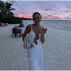 Nina™ – Maxikleid mit tiefem V-Ausschnitt