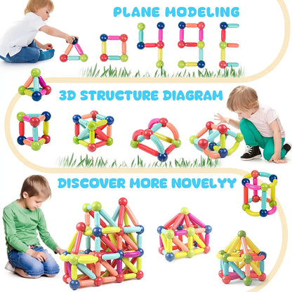 SmartKid™ | Magnetic building toy set