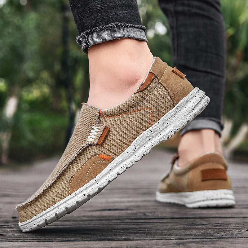 Elegante Canvas-Loafer