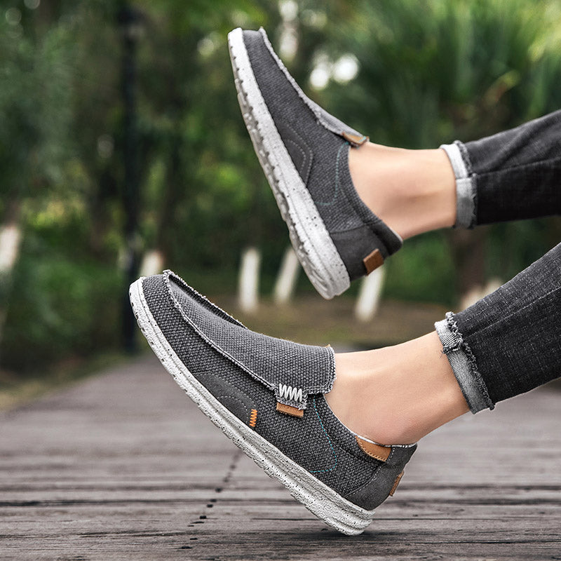 Elegante Canvas-Loafer
