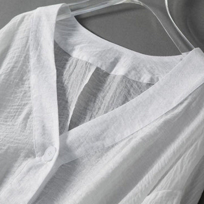 Sofia Linen Blouse