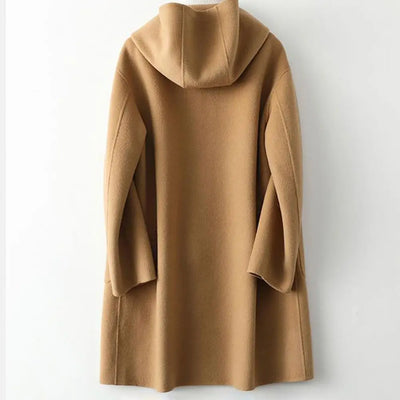 Reina | Cashmere jacket with double hood