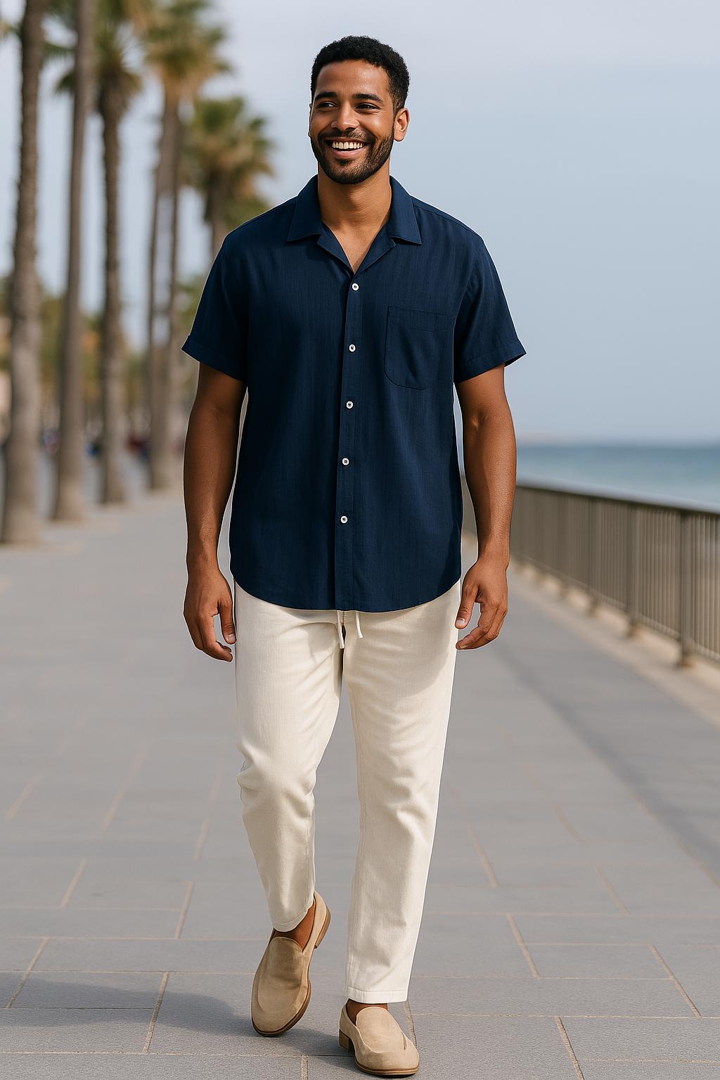 Men's Linen Co-ord Set | Minimalist Summer Style | Comfort &amp; Class