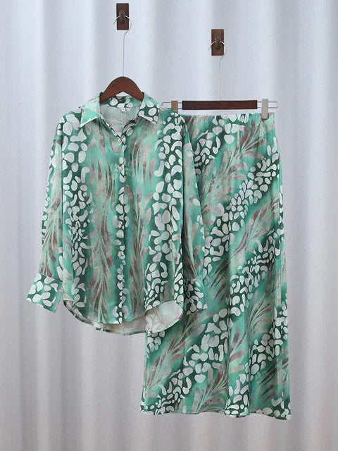 Lapinaya™ - 2-DELIGE BLOUSE & ROK SET