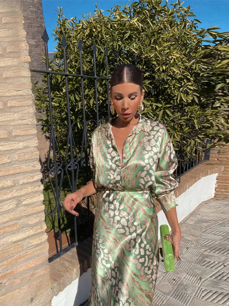 Lapinaya™ - 2-DELIGE BLOUSE & ROK SET