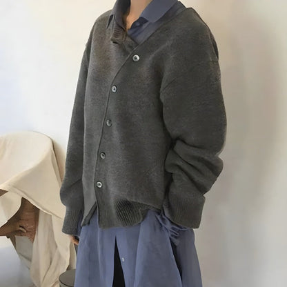 Nadine™ - Comfortable cashmere cardigan with buttons