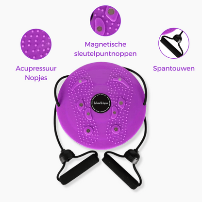 WaistWhisper™ - Body Shaping Waist Twisting Disc