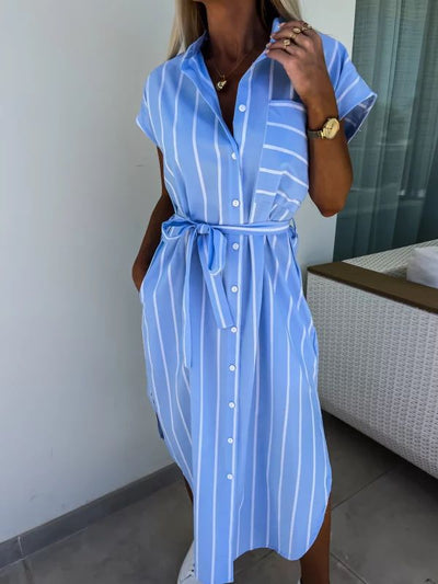 Sophie | Pinstripe Dress
