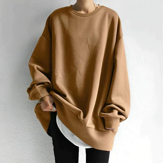 Latifah | Oversized Drop Shoulder Women's Sweater 