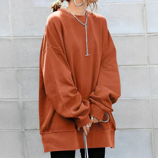 Latifah | Oversized Drop Shoulder Women's Sweater 