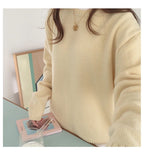 Aurea | Dames Trui – Kersenrood Raccoonwol, Losvallend & Vintage