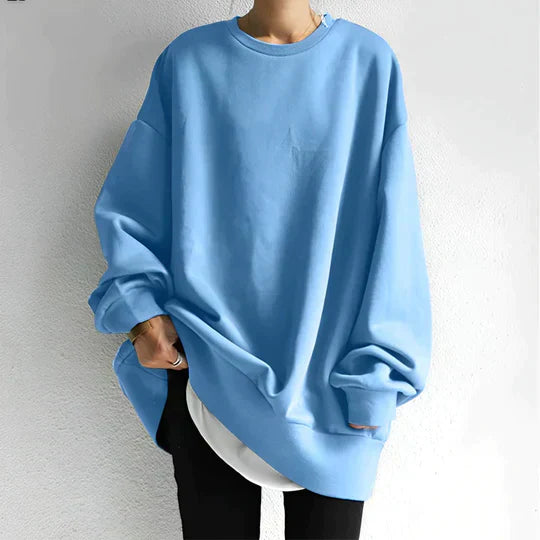 Latifah | Oversized Damen Pullover mit überschnittenen Schultern 