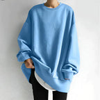 Latifah | Oversized Damen Pullover mit überschnittenen Schultern 