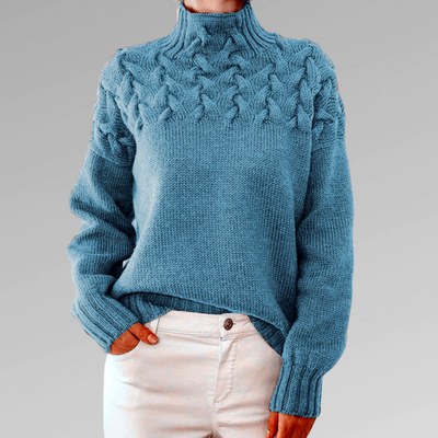 Maria | Übergroßer Rollkragenpullover