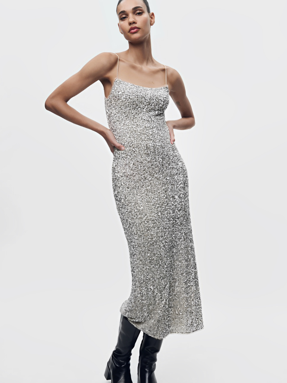 Kylie - Pailletten Jurk