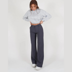 Luna | Wide Leg Trousers with High Waist Fit