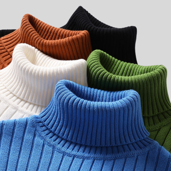 Kasper | Modischer Rollkragenpullover für Damen und Herren