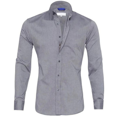 Alejandro™ | Wrinkle-free Shirt with Zipper 