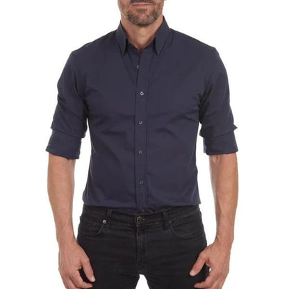 Alejandro™ | Wrinkle-free Shirt with Zipper 