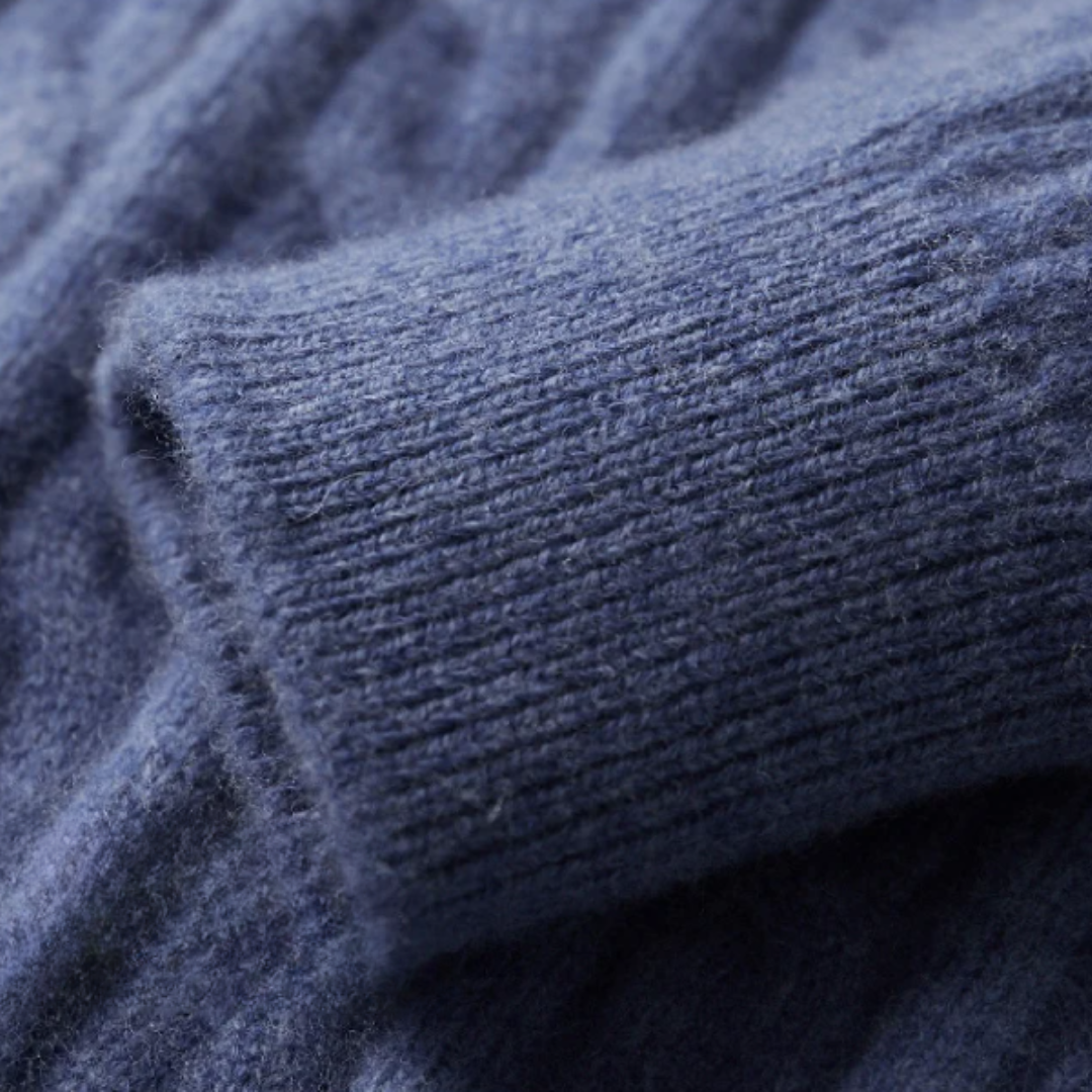 Gianni™ l Cardigan Casual mit Reißverschluss aus Merinowolle 