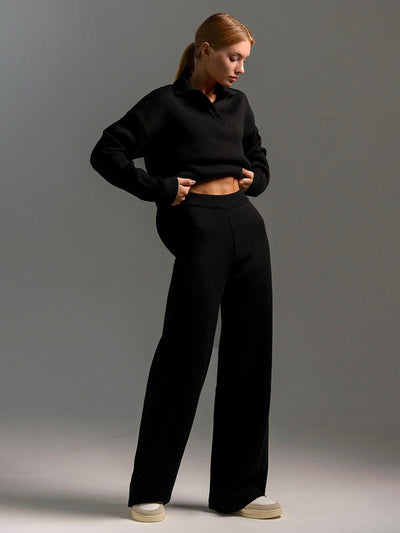 Selviane | Lounge Set met Wide Leg Broek & Relaxed Fit Top
