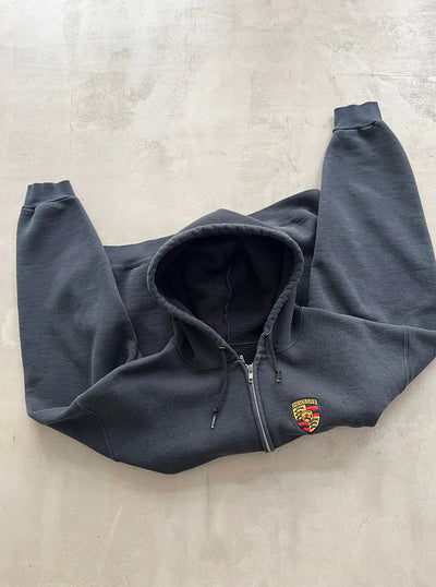 porsche zipper hoodie